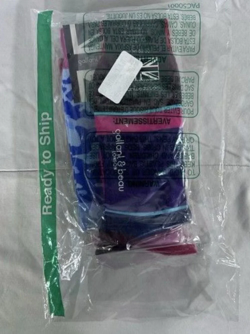 Gallant & Beau Trio Of Socks New w Tag